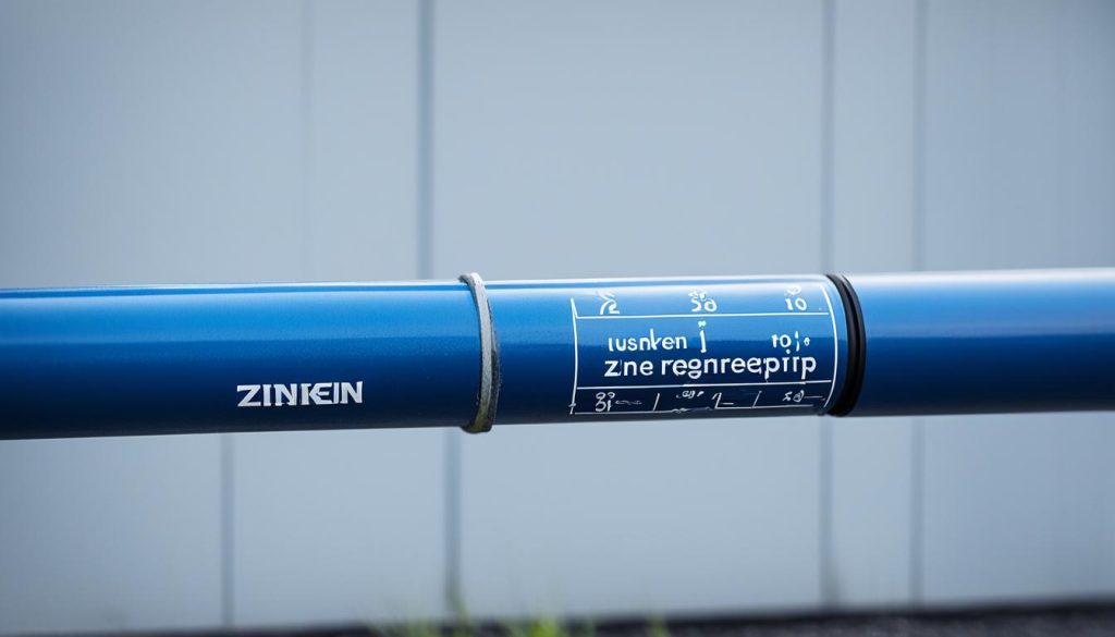 Regenpijp zink